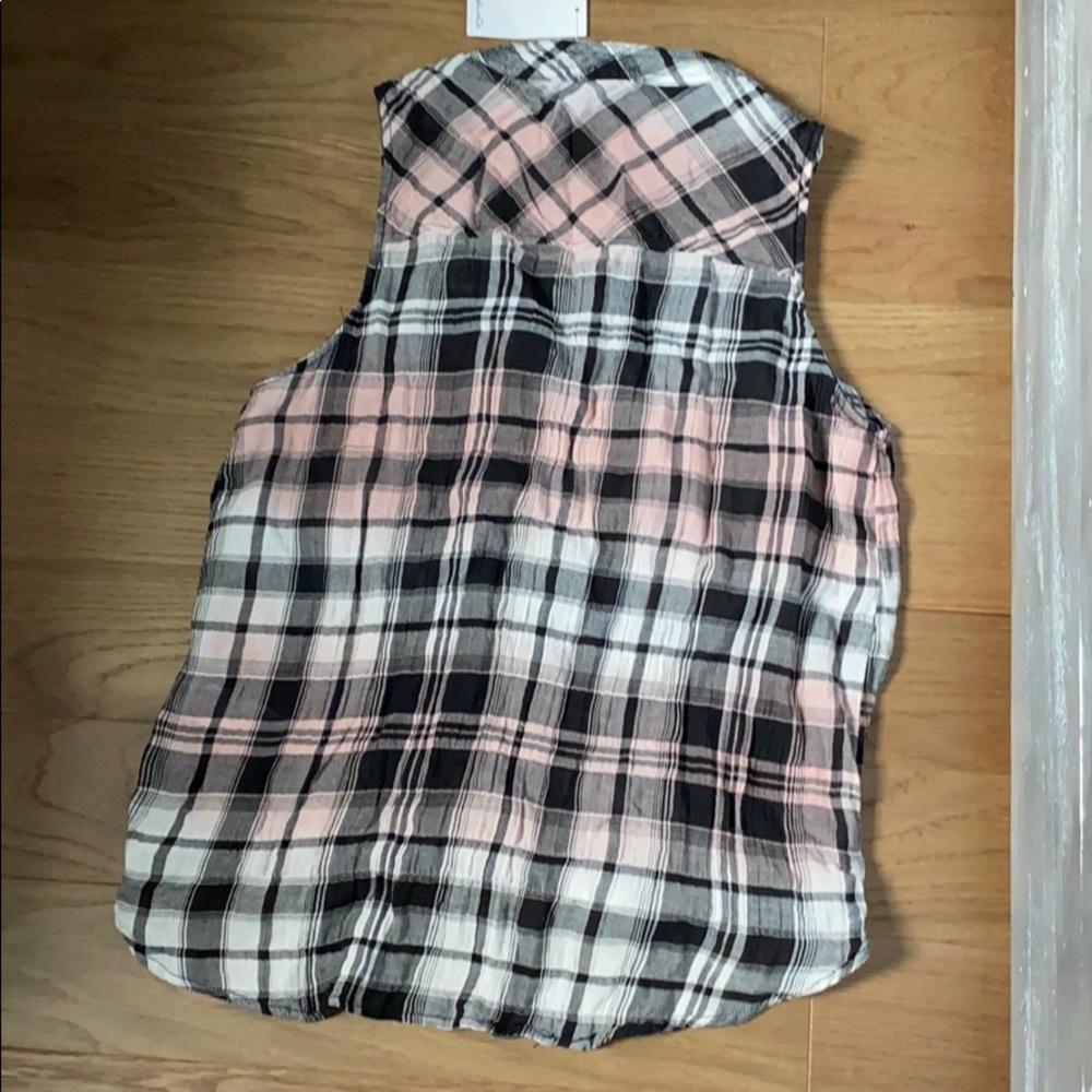 Pink Plaid Splendid Tank - Picture 5 of 5